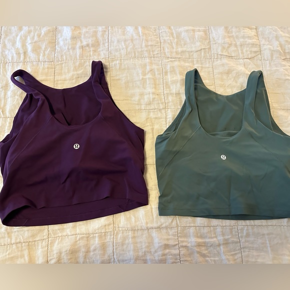 lululemon athletica Tops - Lululemon Align high neck cropped tank top bundle